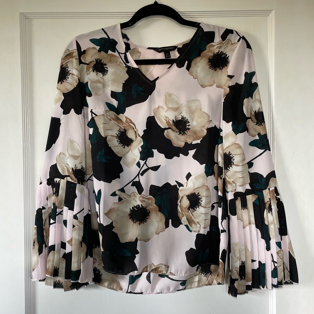 Banana Republic Floral Blouse